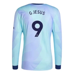 Arsenal FC Voetbalshirt Gabriel Jesus #9 2024-25 Thirdtenue Heren Lange Mouw