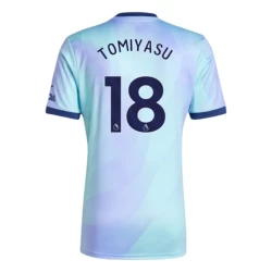 Arsenal FC Voetbalshirt Tomiyasu #18 2024-25 Thirdtenue Heren