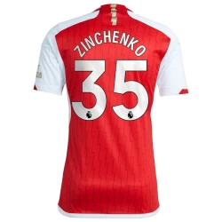 Arsenal FC Zinchenko #35 Voetbalshirt 2023-24 Thuistenue Heren