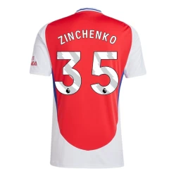 Arsenal FC Zinchenko #35 Voetbalshirt 2024-25 Thuistenue Heren