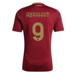 AS Roma Abraham #9 Voetbalshirt 2024-25 Thuistenue Heren