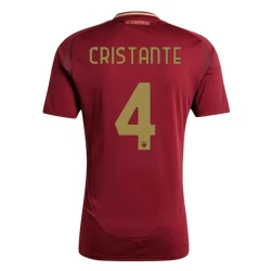 AS Roma Cristante #4 Voetbalshirt 2024-25 Thuistenue Heren