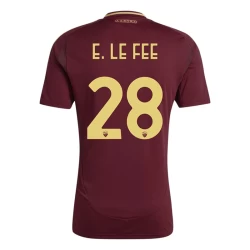 AS Roma E. Le Fee #28 Voetbalshirt 2024-25 Thuistenue Heren