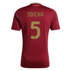 AS Roma Ndicka #5 Voetbalshirt 2024-25 Thuistenue Heren