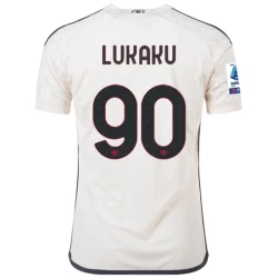 AS Roma Voetbalshirt 2023-24 El Lukaku #90 Uittenue Heren