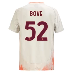 AS Roma Voetbalshirt 2024-25 Bove #52 Uittenue Heren