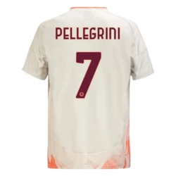 AS Roma Voetbalshirt 2024-25 Pellegrini #7 Uittenue Heren