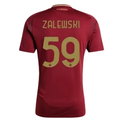 AS Roma Zalewski #59 Voetbalshirt 2024-25 Thuistenue Heren