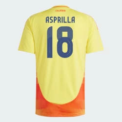 Asprilla #18 Colombia Voetbalshirt Copa America 2024 Thuistenue Heren