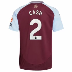 Aston Villa Cash #2 Voetbalshirt 2024-25 Thuistenue Heren