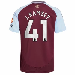 Aston Villa J. Ramsey #41 Voetbalshirt 2024-25 Thuistenue Heren