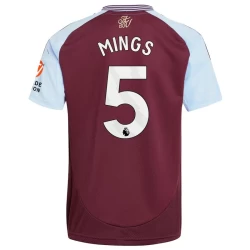 Aston Villa Mings #5 Voetbalshirt 2024-25 Thuistenue Heren