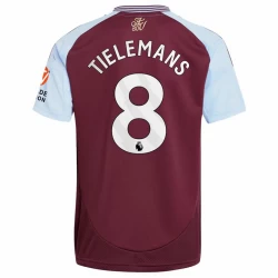 Aston Villa Tielemans #8 Voetbalshirt 2024-25 Thuistenue Heren