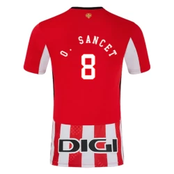 Athletic Club Bilbao O.Sancet #8 Voetbalshirt 2024-25 Thuistenue Heren