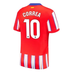 Atlético Madrid Correa #10 Voetbalshirt 2024-25 Thuistenue Heren