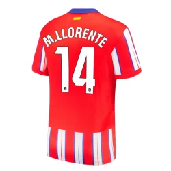 Atlético Madrid M.Llorente #14 Voetbalshirt 2024-25 Thuistenue Heren