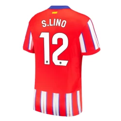 Atlético Madrid S.Lino #12 Voetbalshirt 2024-25 Thuistenue Heren