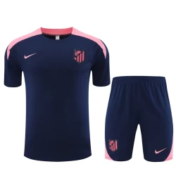 Atlético Madrid Trainings T-Shirt Set 2024-25 Blauw