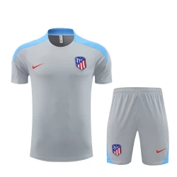Atlético Madrid Trainings T-Shirt Set 2024-25 Grijs