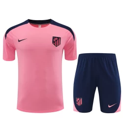 Atlético Madrid Trainings T-Shirt Set 2024-25 Roze