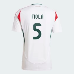 Attila Fiola #5 Hongarije Voetbalshirt EK 2024 Uittenue Heren