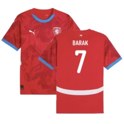 Barak #7 Tsjechië Voetbalshirt EK 2024 Thuistenue Heren