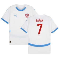 Barak #7 Tsjechië Voetbalshirt EK 2024 Uittenue Heren