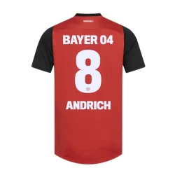 Bayer 04 Leverkusen Andrich #8 Voetbalshirt 2024-25 Thuistenue Heren