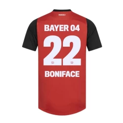Bayer 04 Leverkusen Boniface #22 Voetbalshirt 2024-25 Thuistenue Heren