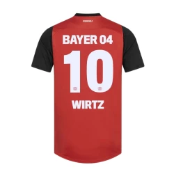 Bayer 04 Leverkusen Florian Wirtz #10 Voetbalshirt 2024-25 Thuistenue Heren
