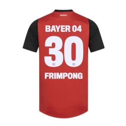 Bayer 04 Leverkusen Frimpong #30 Voetbalshirt 2024-25 Thuistenue Heren