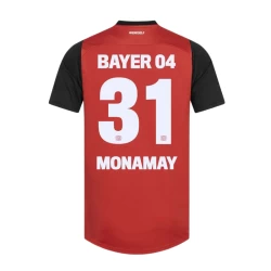 Bayer 04 Leverkusen Monamay #31 Voetbalshirt 2024-25 Thuistenue Heren