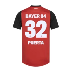 Bayer 04 Leverkusen Puerta #32 Voetbalshirt 2024-25 Thuistenue Heren