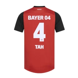 Bayer 04 Leverkusen Tah #4 Voetbalshirt 2024-25 Thuistenue Heren