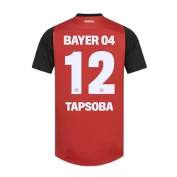 Bayer 04 Leverkusen Tapsoba #12 Voetbalshirt 2024-25 Thuistenue Heren