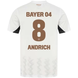 Bayer 04 Leverkusen Voetbalshirt 2024-25 Andrich #8 Uittenue Heren