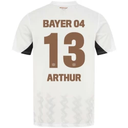 Bayer 04 Leverkusen Voetbalshirt 2024-25 Arthur #13 Uittenue Heren