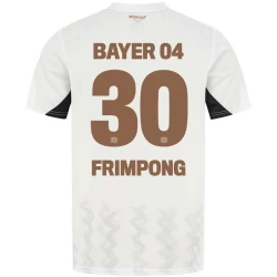 Bayer 04 Leverkusen Voetbalshirt 2024-25 Frimpong #30 Uittenue Heren