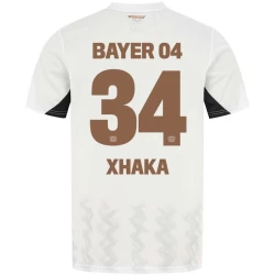 Bayer 04 Leverkusen Voetbalshirt 2024-25 Granit Xhaka #34 Uittenue Heren