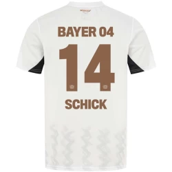 Bayer 04 Leverkusen Voetbalshirt 2024-25 Schick #14 Uittenue Heren