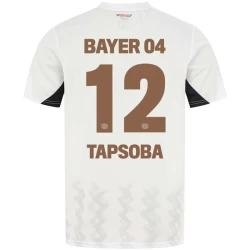 Bayer 04 Leverkusen Voetbalshirt 2024-25 Tapsoba #12 Uittenue Heren