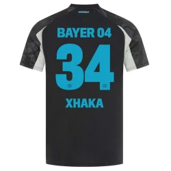 Bayer 04 Leverkusen Voetbalshirt Granit Xhaka #34 2024-25 Thirdtenue Heren