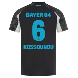 Bayer 04 Leverkusen Voetbalshirt Kossounou #6 2024-25 Thirdtenue Heren