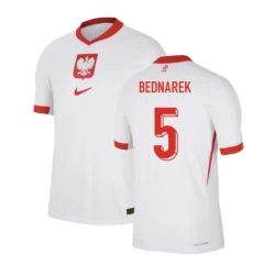 Bednarek #5 Polen Voetbalshirt EK 2024 Thuistenue Heren