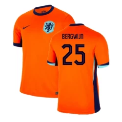 Bergwijn #25 Nederlands Voetbalshirt EK 2024 Thuistenue Heren