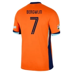 Bergwijn #7 Nederlands Voetbalshirt EK 2024 Thuistenue Heren