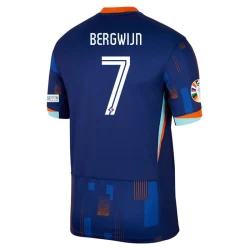 Bergwijn #7 Nederlands Voetbalshirt EK 2024 Uittenue Heren