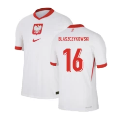 Blaszczykowski #16 Polen Voetbalshirt EK 2024 Thuistenue Heren