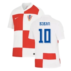 Boban #10 Kroatië Voetbalshirt EK 2024 Thuistenue Heren