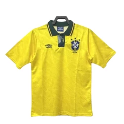 Brazilië Retro Shirt 1991-93 Thuis Heren